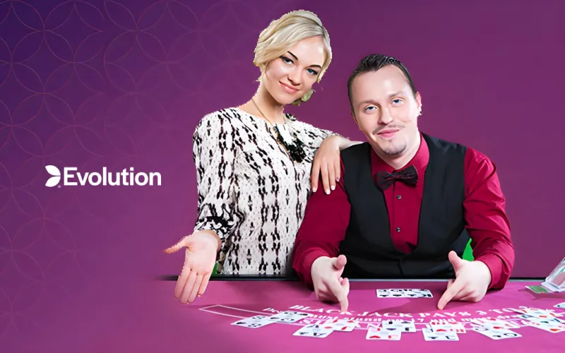 Essayez d'atteindre 21 sur le live Blackjack Party de Melbet.