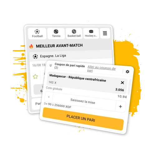 Créez un compte pour parier sur le sport avec Melbet.