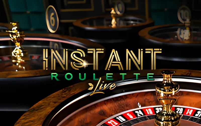 Jouez à Instant Roulette avec un vrai croupier sur Melbet.