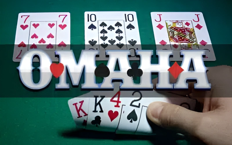 Profitez du jeu de table de poker Omaha sur Melbet.