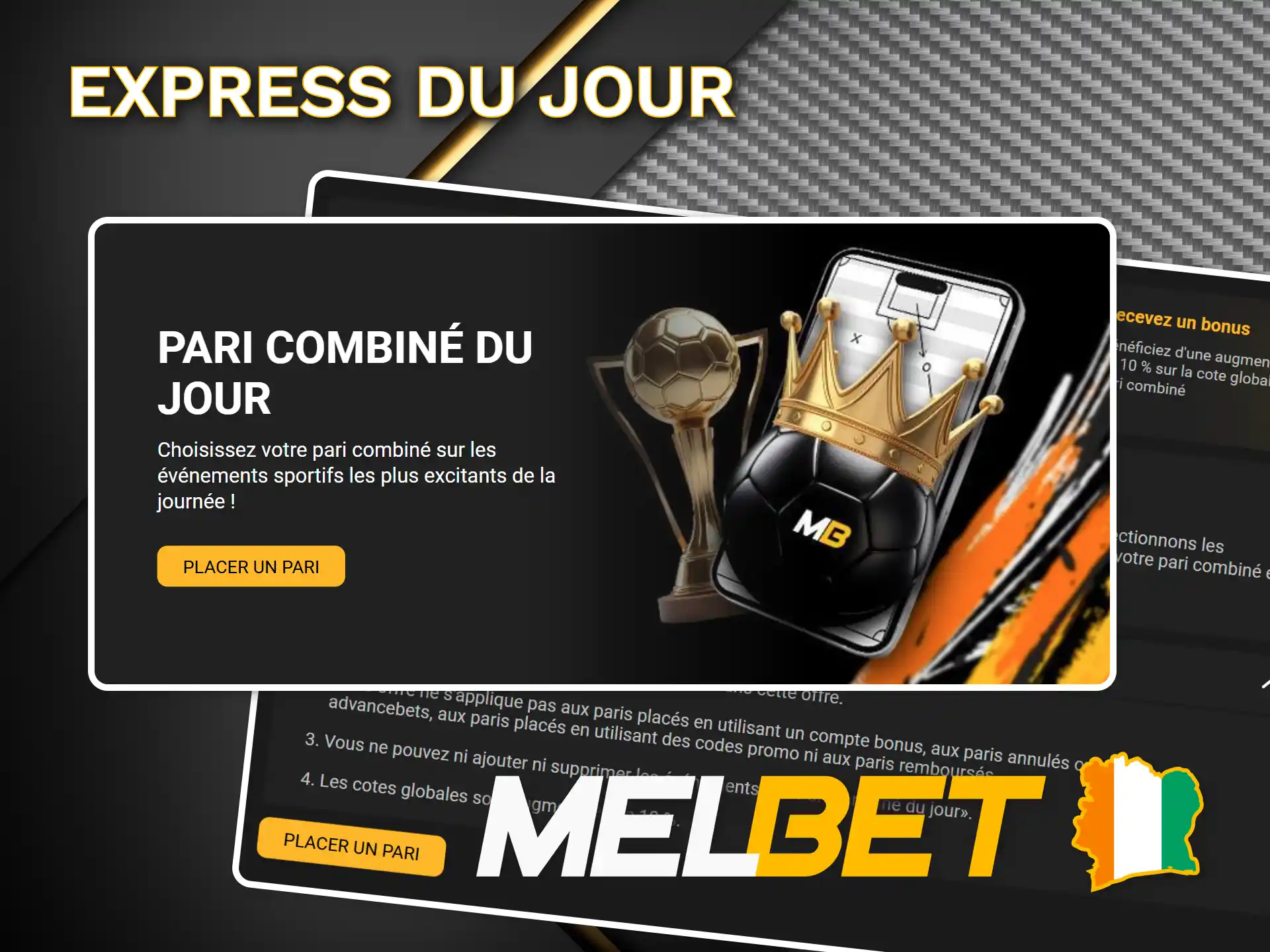 Choisissez un Melbet express et obtenez des cotes plus élevées.