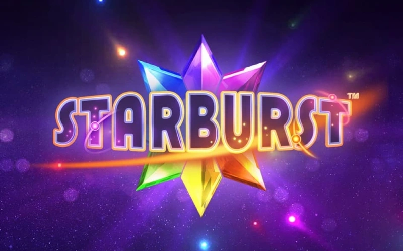 Découvrez le jeu Starburst de machine à sous sur Melbet.