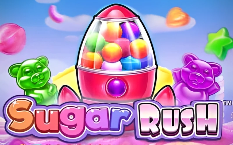Soyez chanceux avec Sugar Rush machines à sous sur Melbet.