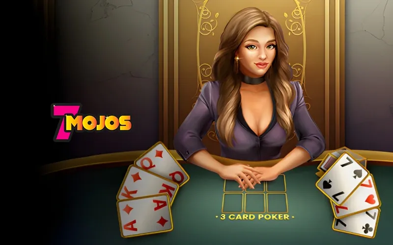 Essayez différentes variantes de Three Card Poker sur Melbet.
