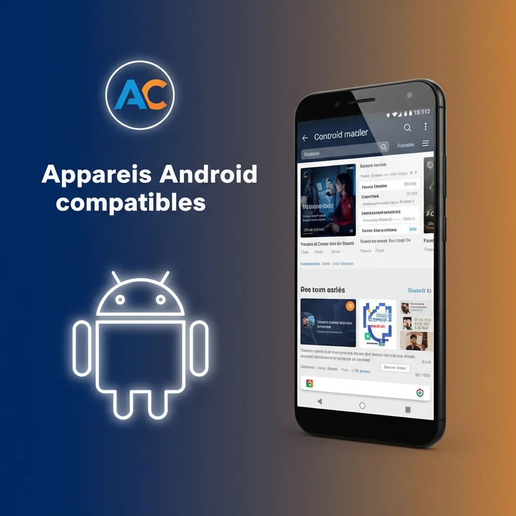 Appareils Android compatibles: Samsung, Huawei, Xiaomi, Oppo, Realme, Tecno, Google, OnePlus. PWA ok si modèle proche