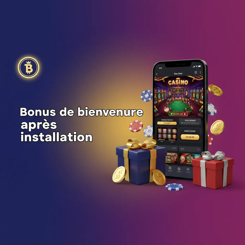 Bonus de bienvenue après installation: Paris sportifs 200% 130 000 XOF; Casino 1 150 000 XOF + 220 tours; offres régulières.