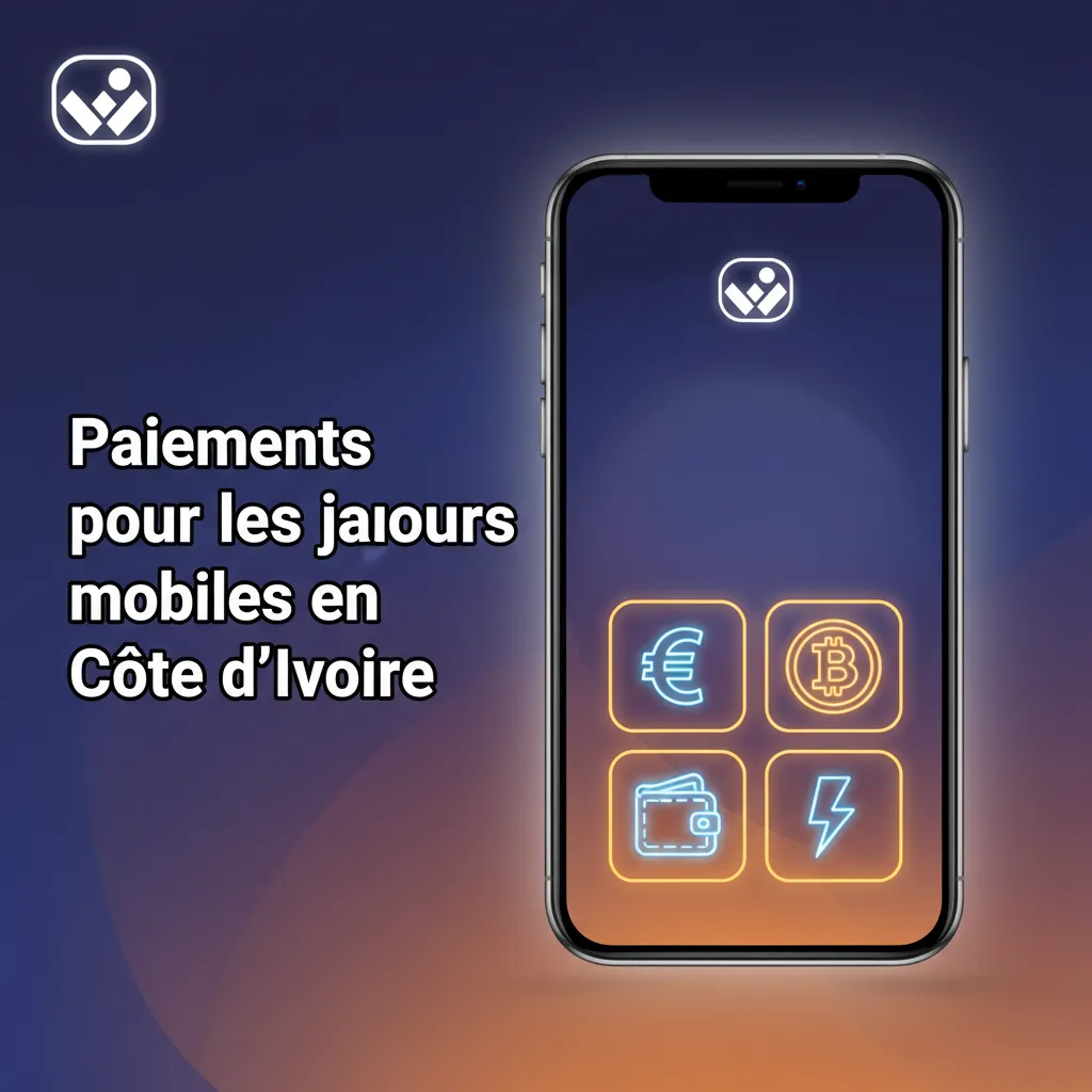 Paiements mobiles en Côte d’Ivoire: MTN, Moov, Wave, Orange, ecoPayz, SticPay, crypto; dép. min 500 XOF, ret. min 1 000 XOF.